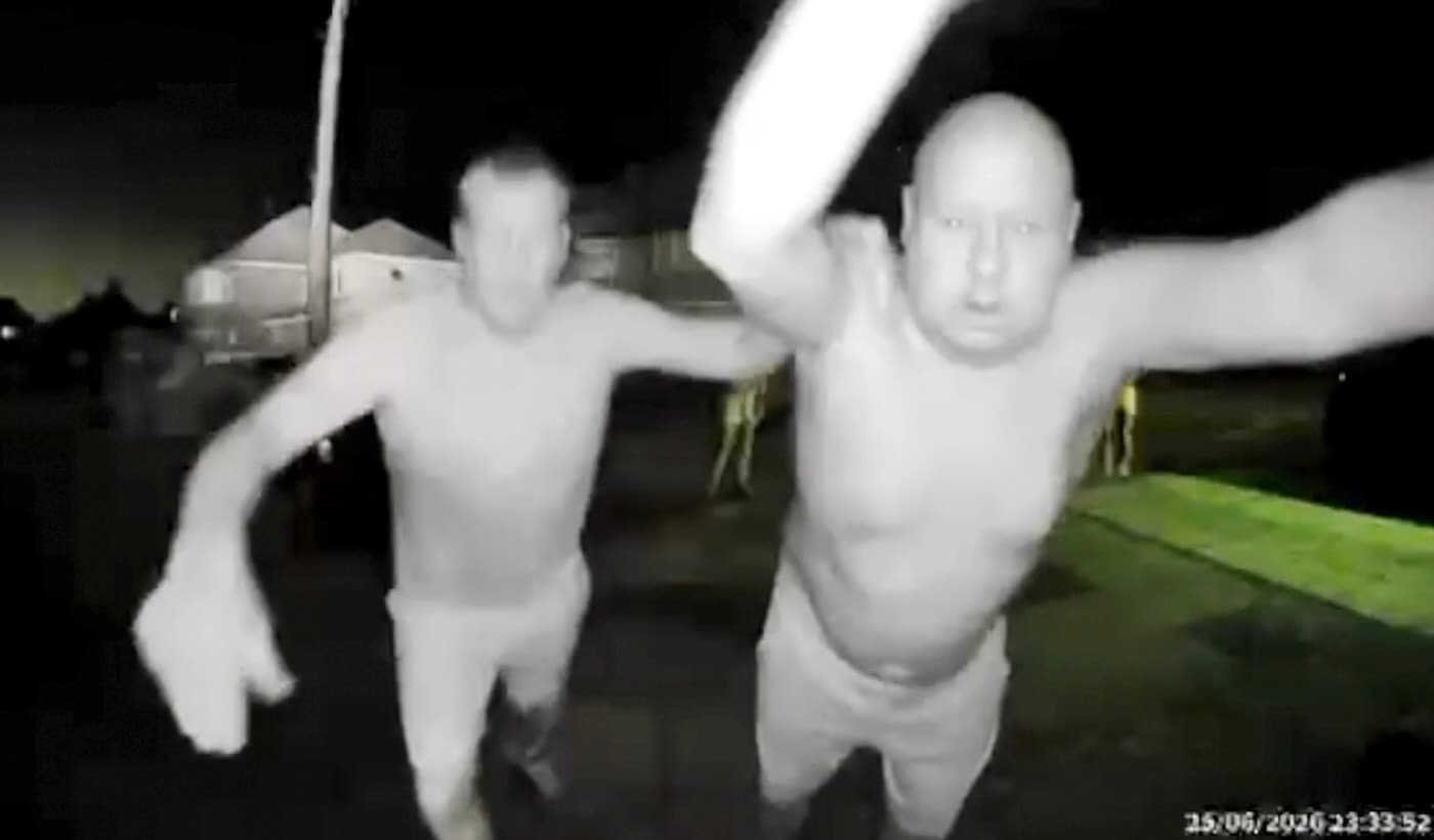Neighbors Pull Grandma Out of Burning Home But Looked Like ‘Drunk Thugs’ in Doorbell Camera Alert Sent to Daughter