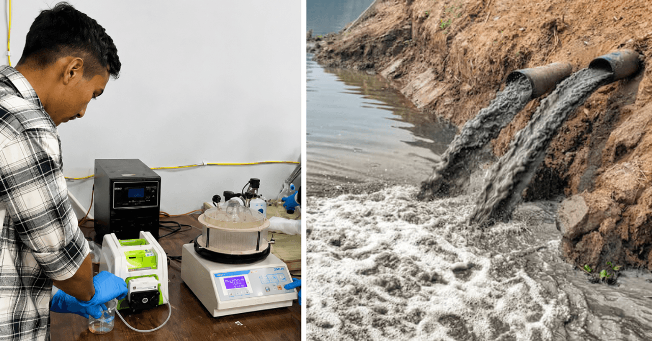 This IIT Guwahati Innovation Cleans Toxic Wastewater Without Harsh Chemicals