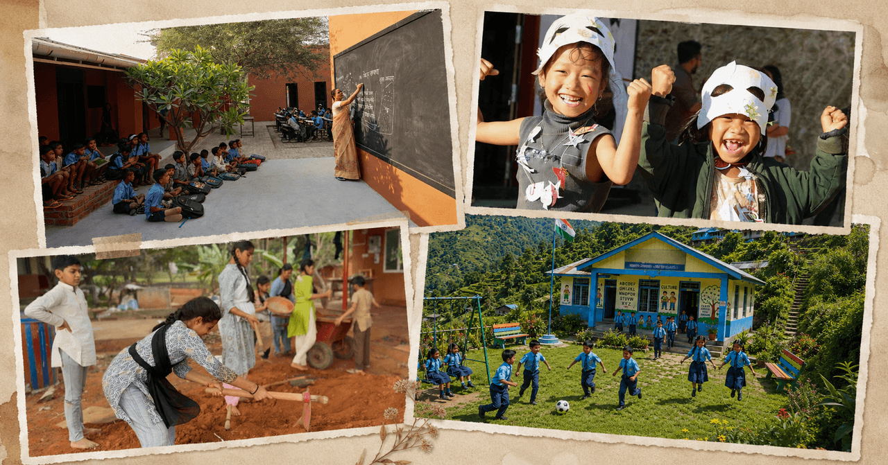 Good News This Week: India’s Wildest Schools Are Under Trees, on Farms & up Mountains